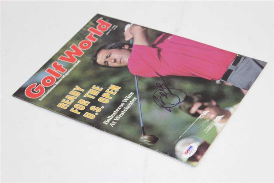 Seve Ballesteros Signed June 17, 1988 Golf World Magazine PSA/DNA #F96071