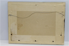 Augusta National Golf Club Course Layout Incl. Par 3 Course Print by Golf Architect J.P. Izatt - Framed