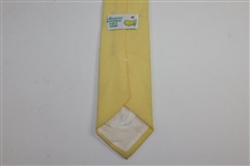 Classic Augusta National Golf Club Member Yellow Tie - Good Condition
