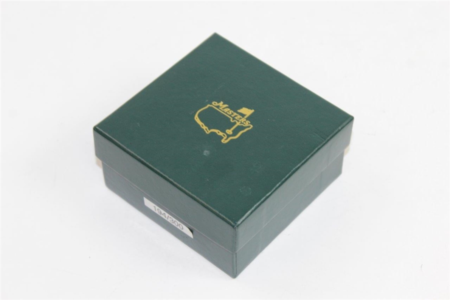 2002 Masters Tournament Ltd Ed Stainless Steel & Gold Tone Watch in Original Box 194/300