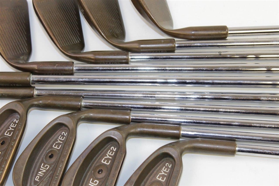 Full Set of PING Eye 2 Becu Irons - 2 to SW (10 Irons in Set)