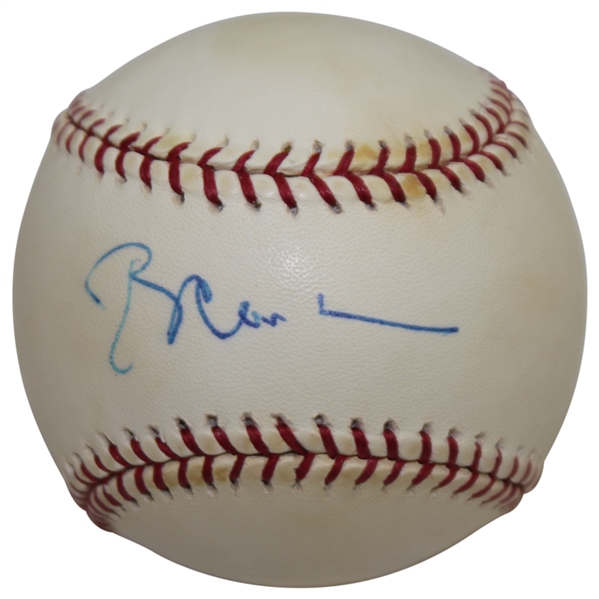 President Bill Clinton Signed Rawlings Major League Baseball JSA ALOA