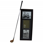 Julius Boros Personal Driver with 1968 PGA Championship Display