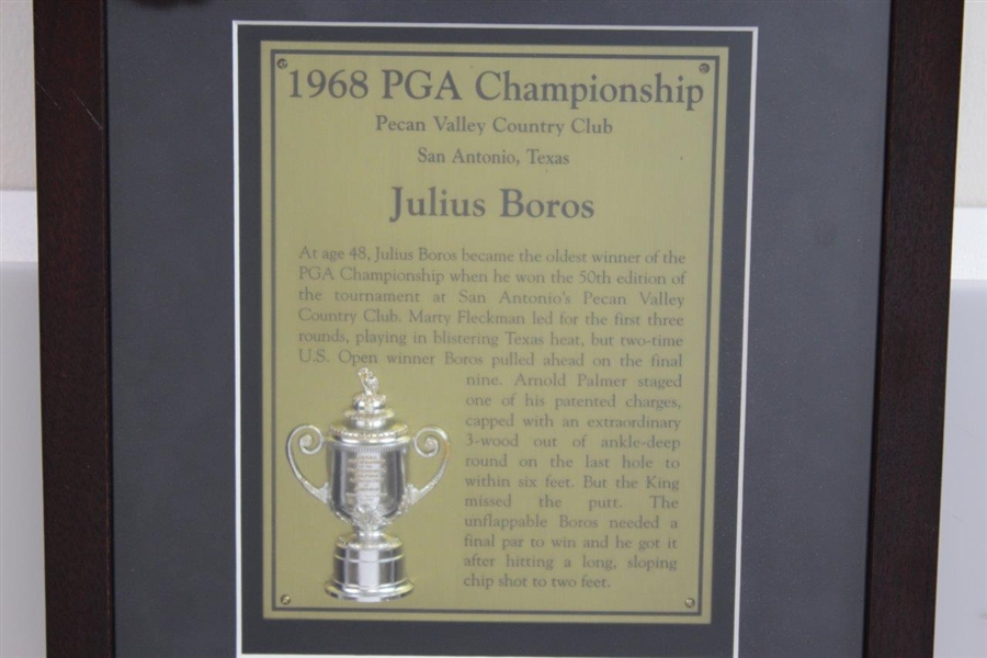 Julius Boros Personal Driver with 1968 PGA Championship Display