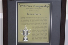 Julius Boros Personal Driver with 1968 PGA Championship Display