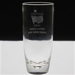 1990 Masters Awarded Eagle Hole #2 Crystal Highball Glass - Steve Jones Collection