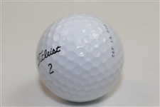 Arnold Palmer Signed Titleist Cherry Hills Logo Golf Ball JSA ALOA