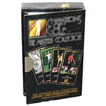 1997 Champions of Golf Masters Collection Full Set of Golf Cards to 1997 Tiger Woods Rookie