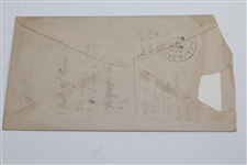Vintage 1903 Mailed Fruitlands Nursery Envelope - Sent to Judge Holden