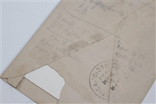 Vintage 1903 Mailed Fruitlands Nursery Envelope - Sent to Judge Holden
