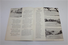 1949 Women's US Amateur Championship at Merion Golf Club Program & Pairing Sheet