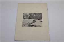 1949 Women's US Amateur Championship at Merion Golf Club Program & Pairing Sheet