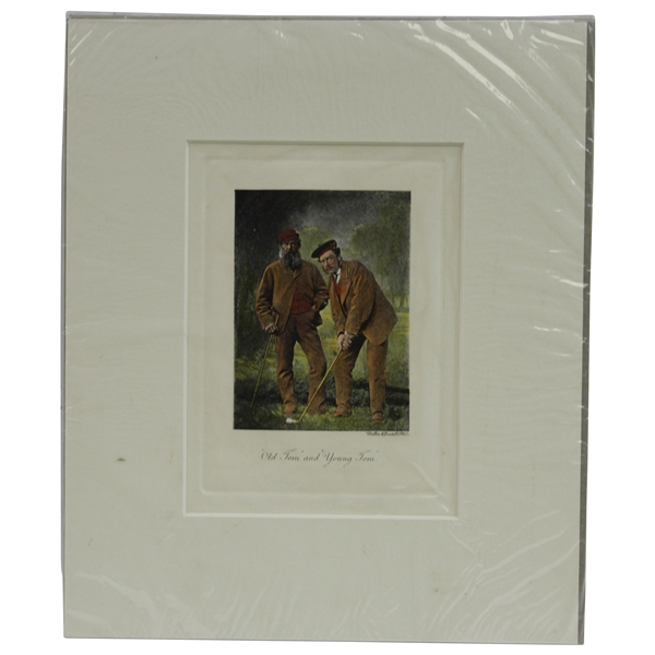 'Old Tom & Young Tom' Sealed Colored Print by Walker & Boutall