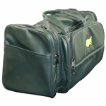 Classic Masters Tournament Augusta Green Leather Duffel Bag - Excellent Condition