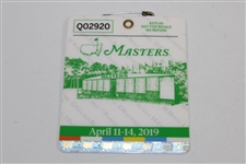 2019 Masters SERIES Badge - Tiger's 5th Win, Women's Amateur Ticket, & Drive, Chip, & Putt Ticket