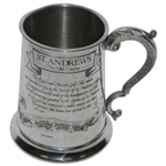 St. Andrews The Old Course Pewter Golf Tankard - Made in England