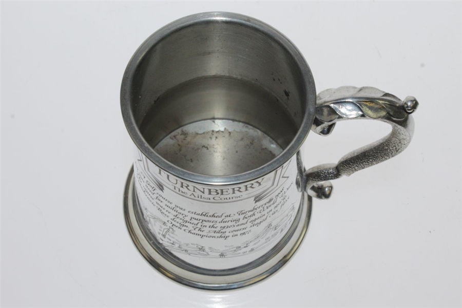 Turnberry 'The Ailsa Course' Pewter Golf Tankard - Made in England