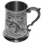 Pebble Beach Pewter Golf Tankard - Made in England