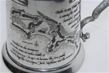 Pebble Beach Pewter Golf Tankard - Made in England