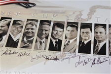 The Ryder Cup United States Captains Multi-Signed Print - Arnie, Jack, Tom, & more JSA ALOA