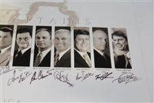 The Ryder Cup United States Captains Multi-Signed Print - Arnie, Jack, Tom, & more JSA ALOA