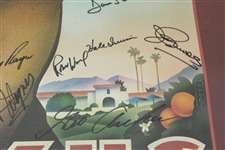 Palmer, Nicklaus, Player, Clint Eastwood, & others Signed 1995 Lexus Challenge Poster JSA ALOA