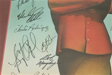 Palmer, Nicklaus, Player, Clint Eastwood, & others Signed 1995 Lexus Challenge Poster JSA ALOA