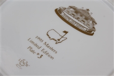 1993 Masters Lenox Limited Edition Member Plate #3 in Original Box