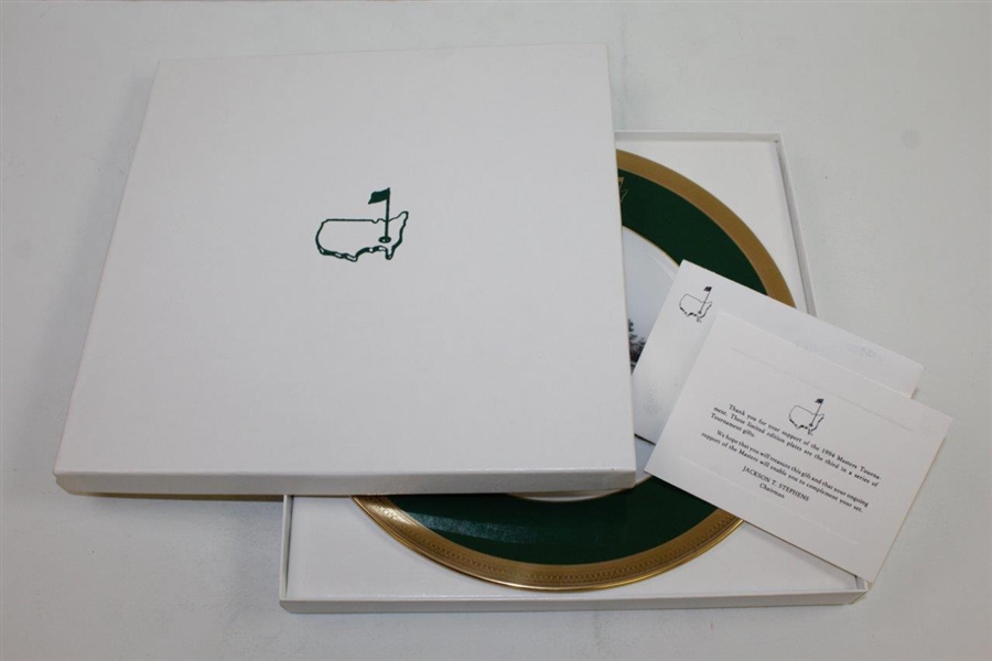 1994 Masters Lenox Limited Edition Member Plate #5 with Card and Original Box