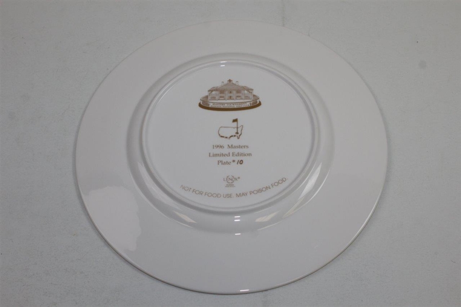 1996 Masters Lenox Limited Edition Member Plate #10