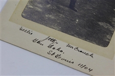 Pair of 1904 St. Louis World's Fair at Glen Echo Original Golfer Photos