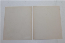 Pair of 1904 St. Louis World's Fair at Glen Echo Original Golfer Photos