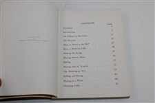 1929 Spaldings Athletic Library Booklet 'Hot To Play Golf' - First Edition