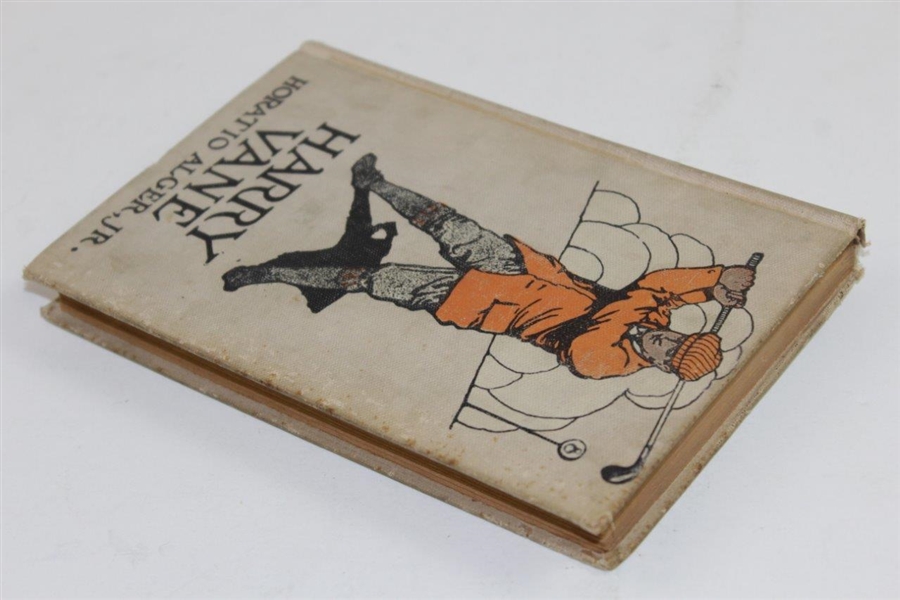 1911 'Harry Vane (or In a New World)' Book by Horatio Alger, Jr. Featuring Golf Cover