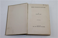 1887 'Her Friend's Lover' Book by Sophie May Featuring Lady Golfers Cover