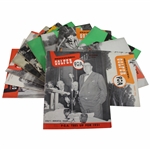 Twelve (12) Professional Golfer PGA Magazines from Various Years - 1947-1951