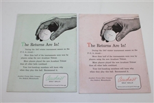 Twelve (12) Professional Golfer PGA Magazines from Various Years - 1947-1951