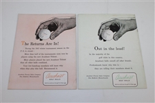 Twelve (12) Professional Golfer PGA Magazines from Various Years - 1947-1951