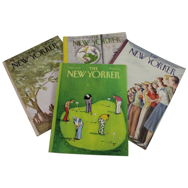 1936 (April), 1948 (September), 1972 (May), & 1987 (August) The New Yorker Magazines