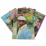 Elder, Crenshaw, Weiskopf, Irwin, & Trevino Signed Sports Illustrated Magazines JSA ALOA