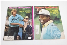 Elder, Crenshaw, Weiskopf, Irwin, & Trevino Signed Sports Illustrated Magazines JSA ALOA