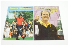 Elder, Crenshaw, Weiskopf, Irwin, & Trevino Signed Sports Illustrated Magazines JSA ALOA