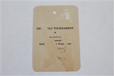 1936 Vancouver Golden Jubilee $5k Golf Tournament at Shaughnessy Heights GC Ticket #801