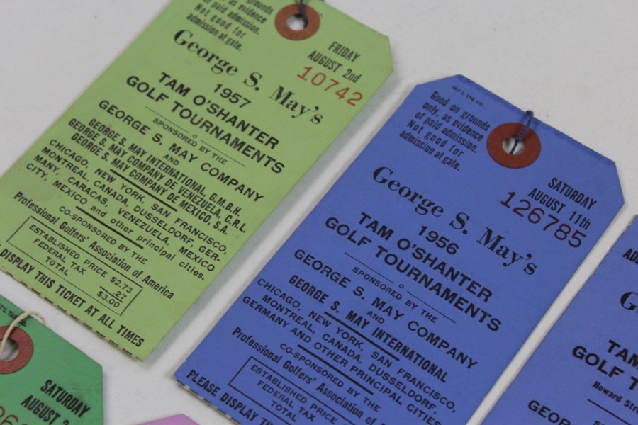 1949-1957 All-American Golf Tournament/World Championship of Golf Tickets (No 1955)