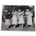 Big Four Collett, Van Wie, Hicks, & Hill 1930 Womens US Amateur 8x10 Press Photo