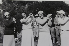 'Big Four' Collett, Van Wie, Hicks, & Hill 1930 Women's US Amateur 8x10 Press Photo