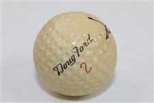 Doug Ford Signed Classic Personal Logo Golf Ball JSA ALOA