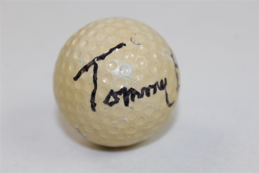 Tommy Bolt Signed Classic Personal Logo 'Tempest' Golf Ball JSA ALOA