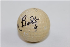 Tommy Bolt Signed Classic Personal Logo 'Tempest' Golf Ball JSA ALOA
