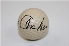George Archer Signed Classic Wilson Personal Logo Golf Ball JSA ALOA